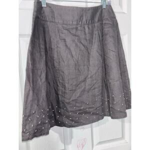 BODEN Gray Skirt Size 8